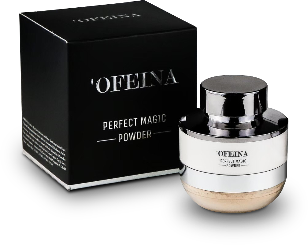 'Ofeina โอฟีน่า ครีมถอยอายุ มาส์กหน้าลดวัย แป้งฝุ่นคุมมัน ทานาคาแท้ ผสม